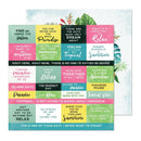 Kaisercraft - Sun kissed Collection 12in x 12in Double Sided Paper - Martini*