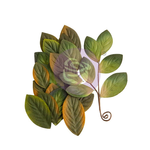 Prima Marketing Mulberry Paper Flowers - Magnolia Rouge - Elegant Greenery*