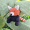 Hoooked Amigurumi DIY Kit  with Eco Barbante Yarn Red Panda Ling
