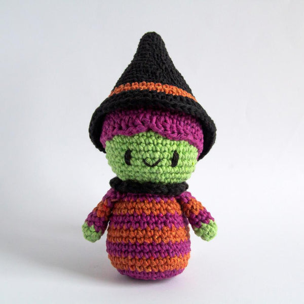 Hoooked Amigurumi DIY Kit  with Eco Barbante Yarn Wicked Witch