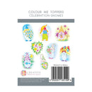 The Paper Boutique Celebration Gnomes A6 Colour Me Toppers Collection*