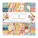 The Paper Boutique Sunset Bouquet 8"x 8" Embellishments Pad*
