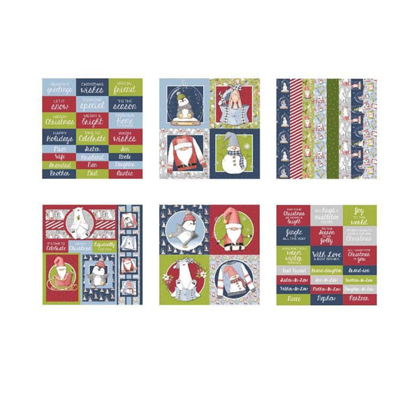 The Paper Boutique - Festive Frolics 8"x8" Embellishment Pad*