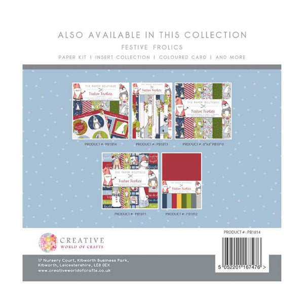 The Paper Boutique - Festive Frolics 8"x8" Paper Kit*