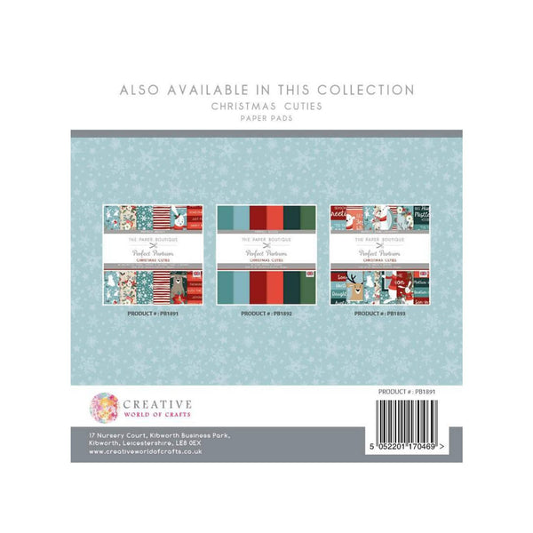 The Paper Boutique Perfect Partners - Christmas Cuties 8" x 8" - 36 Sheets - Perfect Medley*