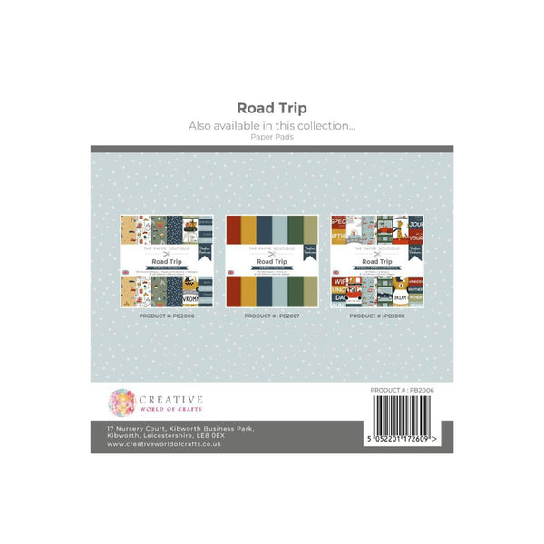 The Paper Boutique - Perfect Partners Road Trip 8"x 8" Medley*