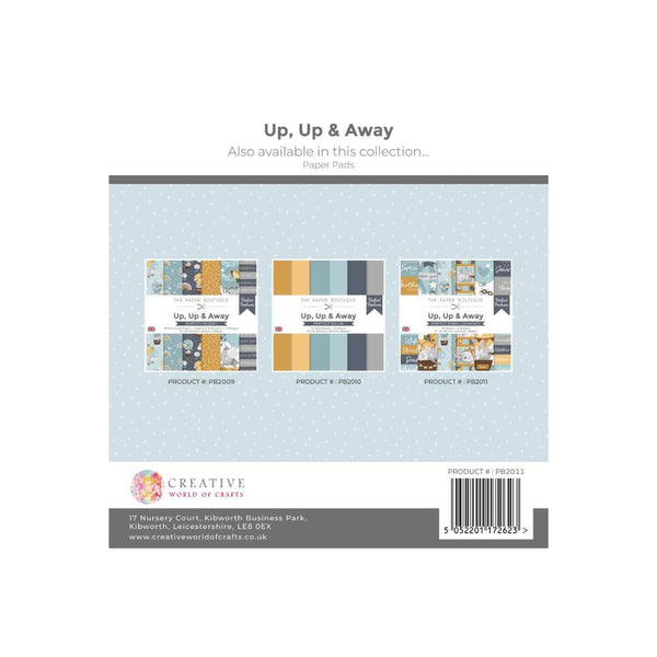 The Paper Boutique - Perfect Partners Up, Up & Away 8"x 8" Embellishments*