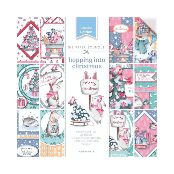 The Paper Boutique Hopping into Christmas 8"x 8" Insert Card Pad*