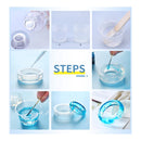 Poppy Crafts Epoxy Resin 8oz - 4oz Resin, 4oz Hardener