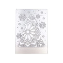 Poppy Crafts Cutting Dies - 12.2cm x 17.2cm - Snowflake Christmas tree 182*