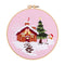 Poppy Crafts Embroidery Kit #40 - Christmas Collection - Snowy Cottage