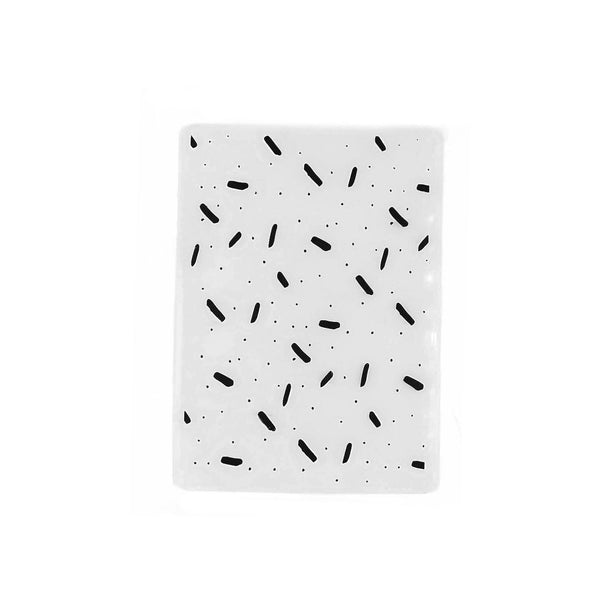 Poppy Crafts Embossing Folder #179 - 4"x6" - Sprinkles