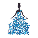 Poppy Crafts A4 Quilling Kit 26 - Flower Dress