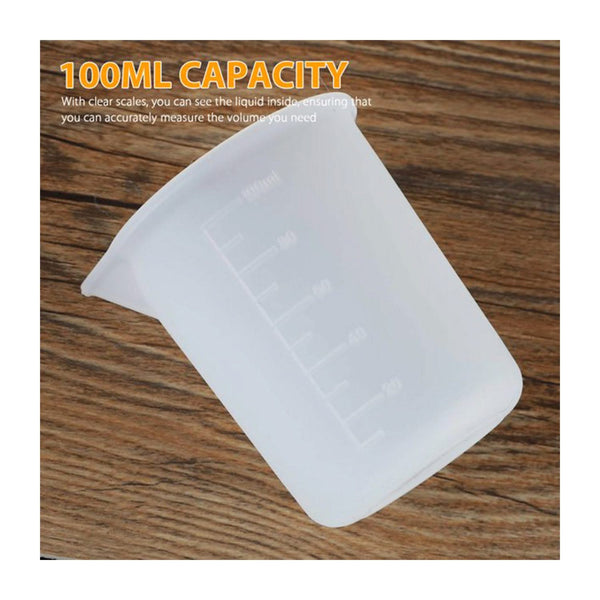 Poppy Crafts Silicone Measuring Cup 100ml