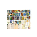 Poppy Crafts Vintage Sticker & Scrap Paper Pack - Painting Art*