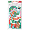 Paige Evans Sugarplum Wishes Ephemera Cardstock Die-Cuts Icons with Red Foil
