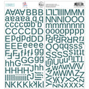 Pinkfresh Studio Puffy Alpha Stickers 5.5"X11" The Simple Things*