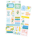 PinkFresh Cardstock Stickers - Flower Market*