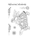 Pink Ink Designs A6 Clear Stamp - No Hurries