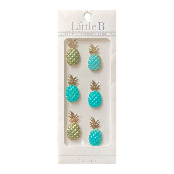 Little B Mini Stickers - Pineapple
