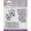 Find It Trading Precious Marieke Die - Purple Passion - Wall  with Pansies*