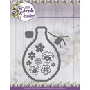 Find It Trading Precious Marieke Die - Purple Passion - Vase with Pansies*
