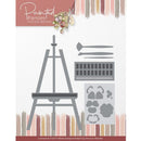 Find It Trading Precious Marieke Die Easel, Painted Pansies