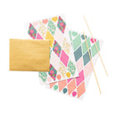Pink Paislee Cake Topper Set 11 pack - And Many More Stickers, Dowels & Twine*
