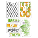 Ciao Bella Stamping Art Clear Stamps 4"X6" - Let Me Go*