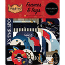 Carta Bella Cardstock Ephemera 33 pack Frames & Tags, Pirates