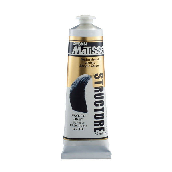 Matisse Structure Paint 75mL - Payners Grey
