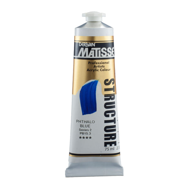 Matisse Structure Paint 75mL - Phthalo Blue