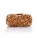 Brown yarn ball on a white background
Poppy Crafts Smooth Like Velvet Yarn 100g - Light Caramel