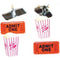 Eyelet Outlet Shape Brads 12 pack - Popcorn Ticket*
