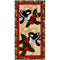 Quilt-Magic No Sew Wall Hanging Kit - Chickadees and Holly*