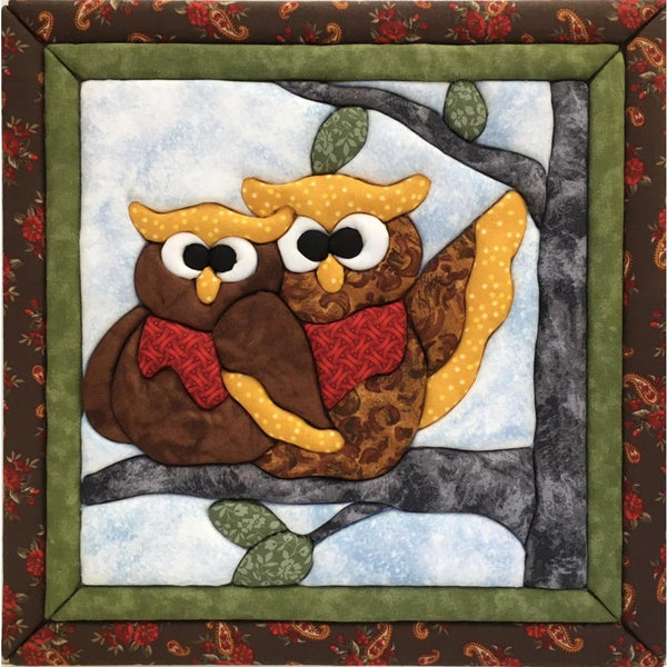 Quilt-Magic No Sew Wall Hanging Kit - Owl Always Love You*