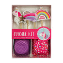 Poppy Crafts Rainbow Unicorn Cupcake Kit 48pcs*