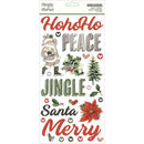 Simple Stories Simple Vintage Rustic Christmas Foam Stickers 55 pack*