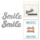 Spellbinders Shapeabilities Die D-Lites Bold Type Etched Die - Smile*