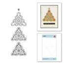 Spellbinders Etched Dies - Kaleidoscope Christmas Tree