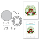 Spellbinders Etched Dies By Becca Feeken Joy Flourish - Christmas Flourish*