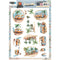 Find It Trading Yvonne Creations 3D Punchout Sheet Camping, Summer Vibes