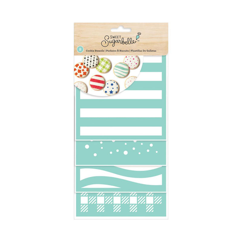 Sweet Sugarbelle Decorating Stencil 8 Pack - Patterns*