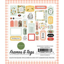 Carta Bella Cardstock Ephemera - 34 pack Frames & Tags - Homemade*