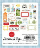 Carta Bella Cardstock Ephemera 33 pack - Frames & Tags, Farmhouse Living