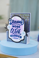 Crafter's Companion Clear Acrylic Stamps - Dream More*