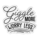 Crafter's Companion Clear Acrylic Stamps - Giggle More*