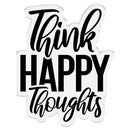 Crafter's Companion Clear Acrylic Stamps - Happy Thoughts*