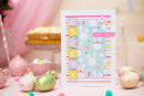 Violet Studio Adhesive Letter Tiles 104 pack Hoppy Easter