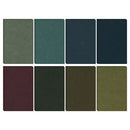 Tim Holtz Idea-Ology Kraft-Stock Stack Cardstock Pad 6"x 9" 24 pack - Cool, 8 Colours/3 Each